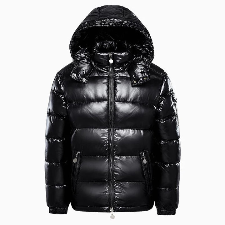 Shiny Thick Parka Ski Jacket