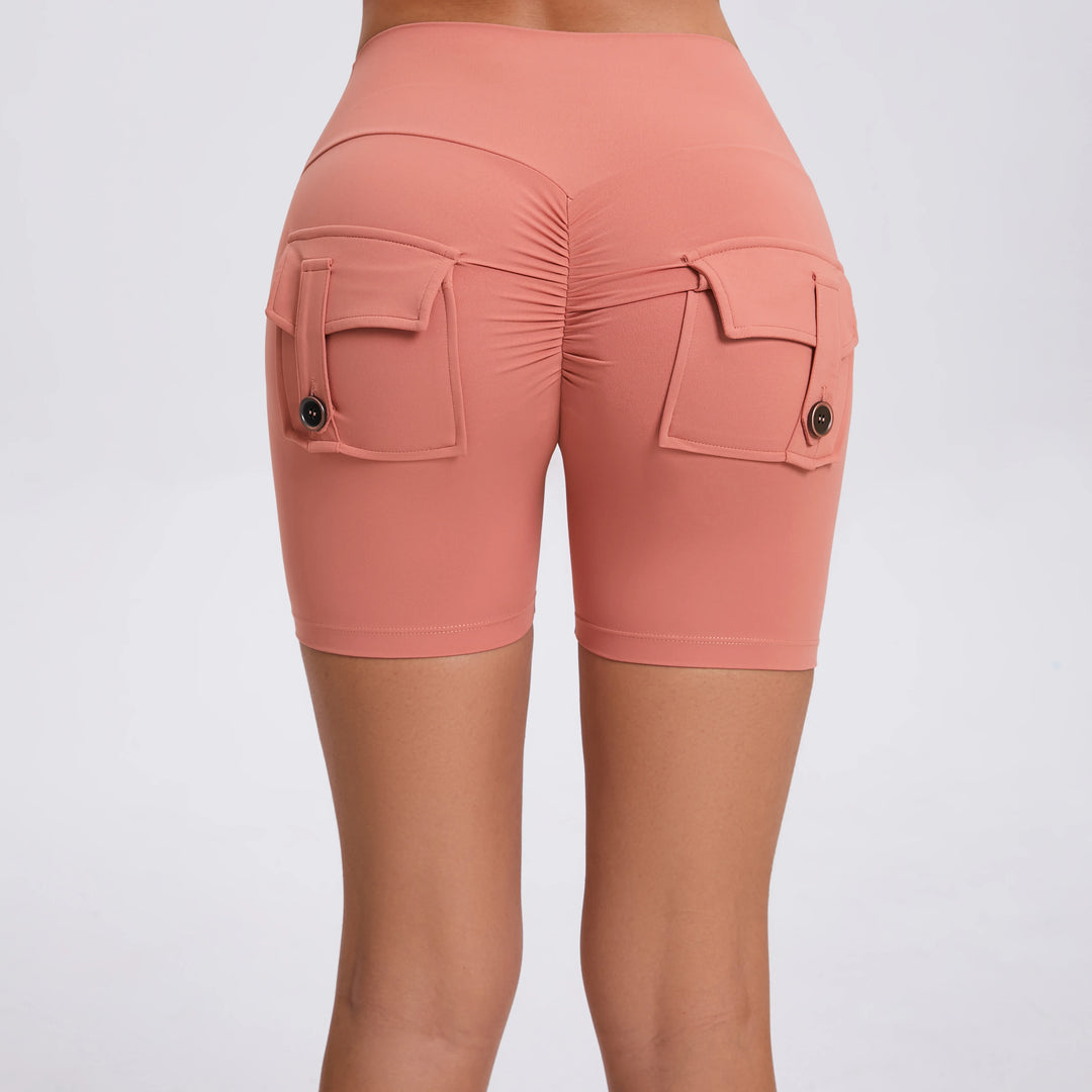 Classic Push-Up Pockets Yoga Shorts