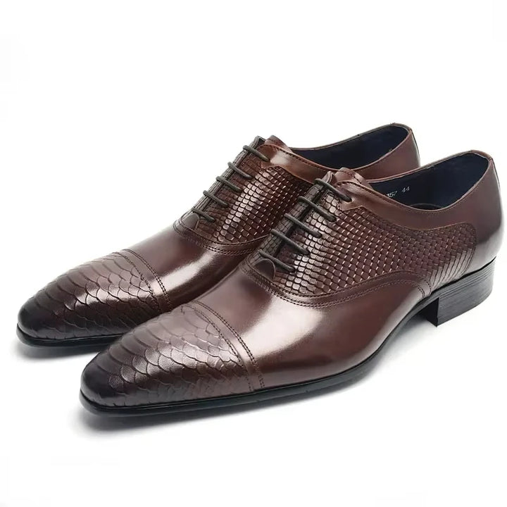 Classic Leather Men's Oxford Shoes