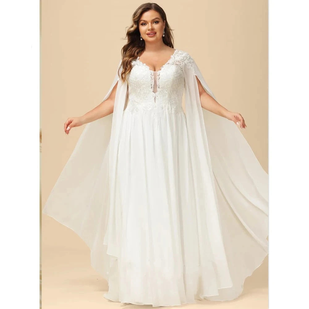 Regal Princess A-line Wedding Dress