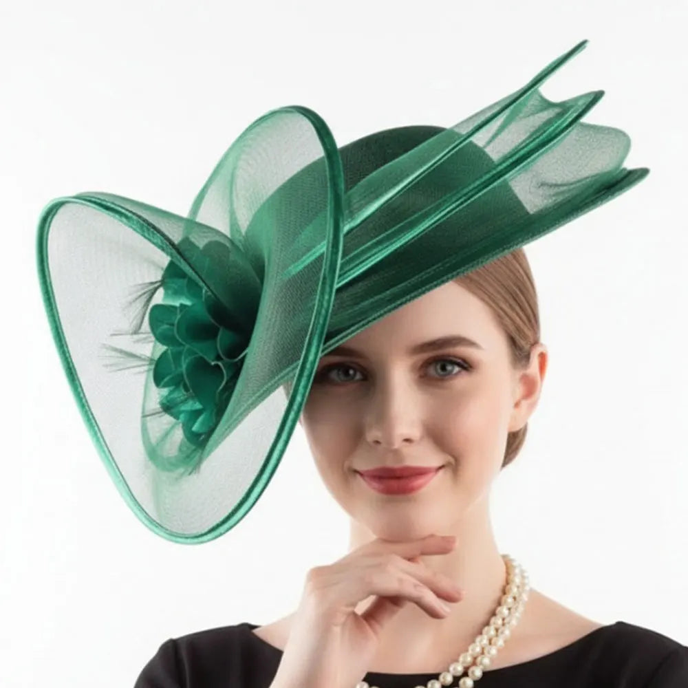 Royal Mesh Veil Hat
