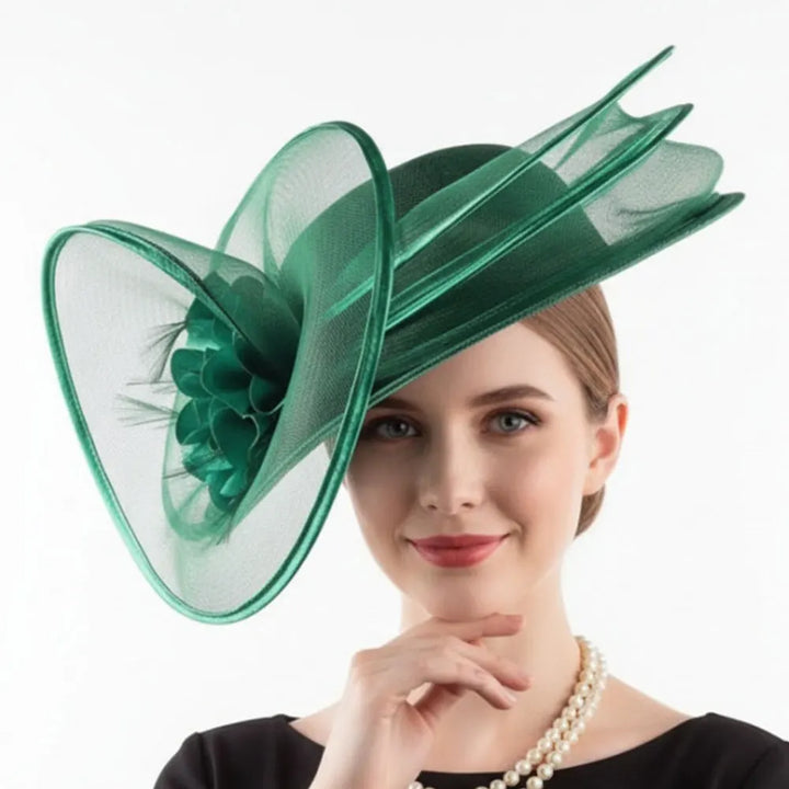 Royal Mesh Veil Hat