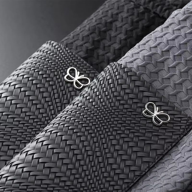 Lightweight Ice Silk Slim Fit Trousers