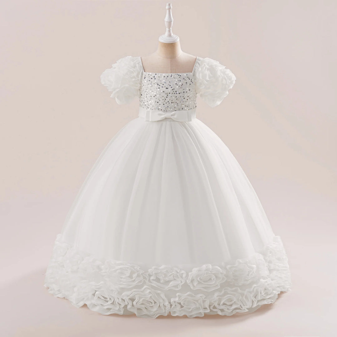 Sweet Fluffy Sequins Girl&