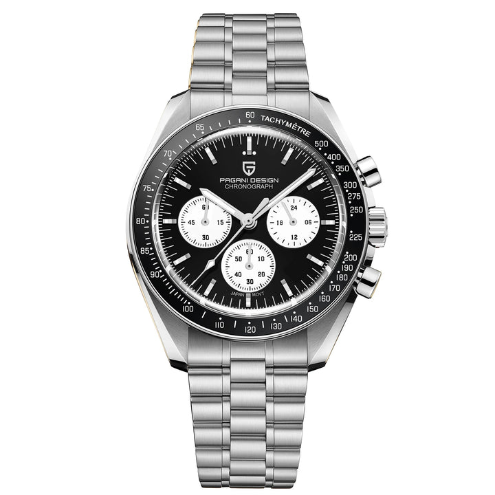 Refined Moon Panda Chronograph Watch