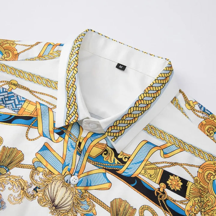 Stylish Printed Social Formal Shirt