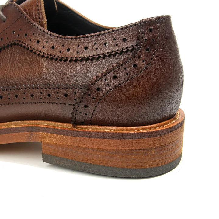 Luxury Block Design Oxford Leather Shoes