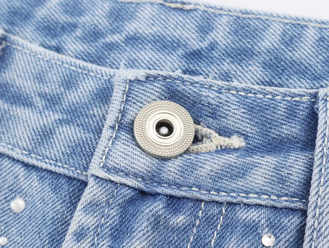 Refined Straight Fit Denim Pants