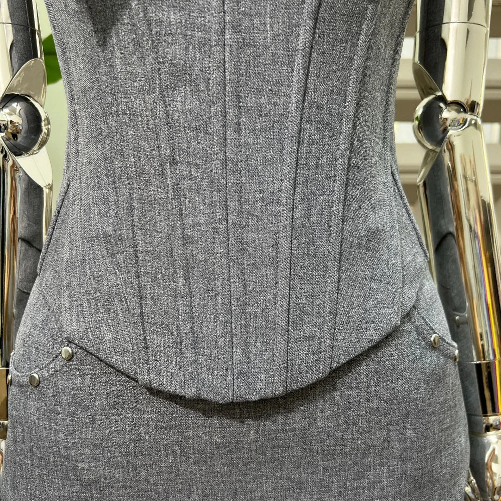 Glamour Sweet Boned Corset Dress