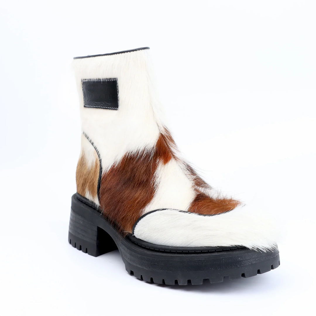Luxury Chunky Calf Hair Boots