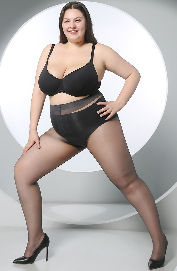 Ultrathin Transparent Plus Size Women's Stockings| All For Me Today