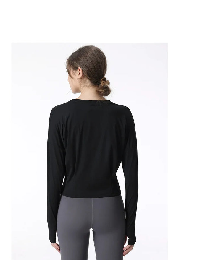 Loose Fit Long Sleeve Yoga Top