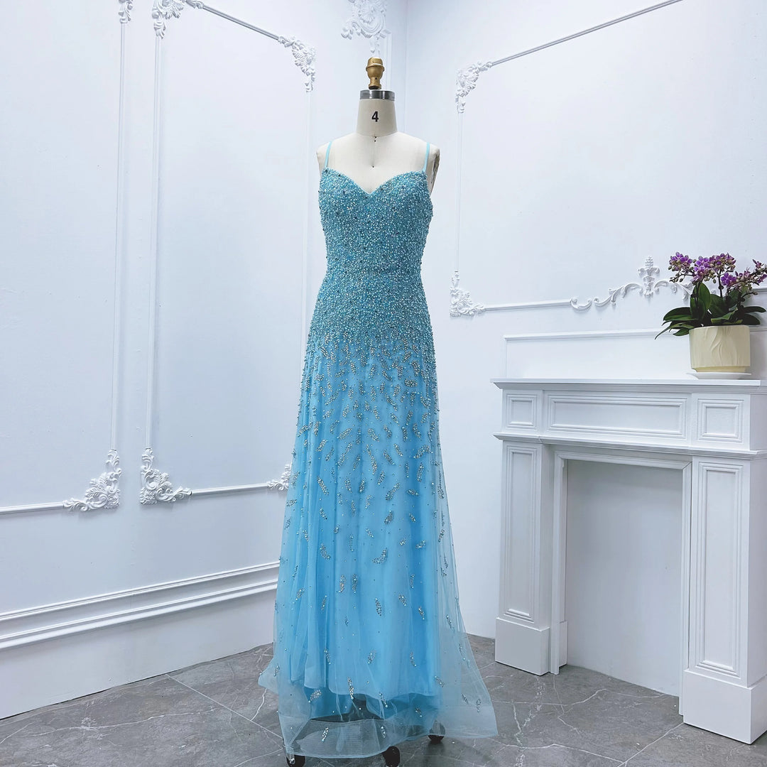 Pro Luxury Cape Arabic Evening Gown