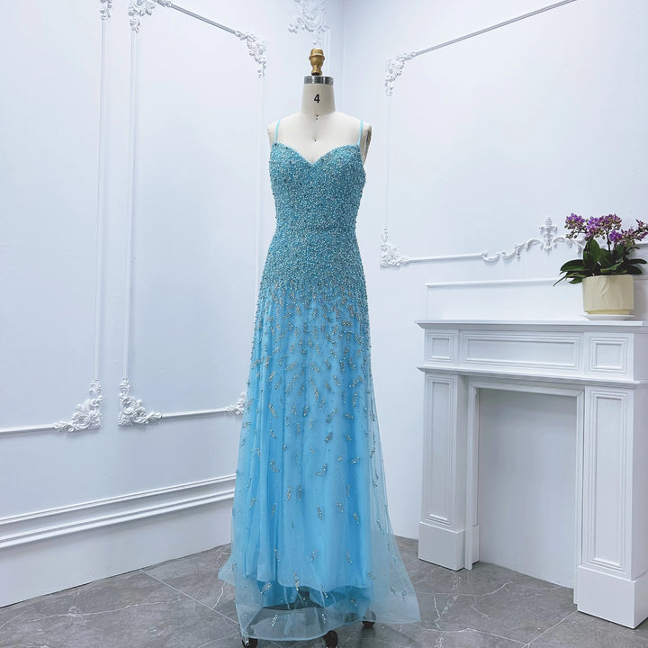 Pro Luxury Cape Arabic Evening Gown