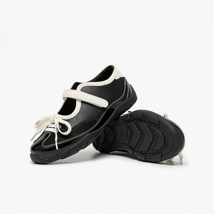 Trendy Shallow Round Toe Mary Janes Shoes