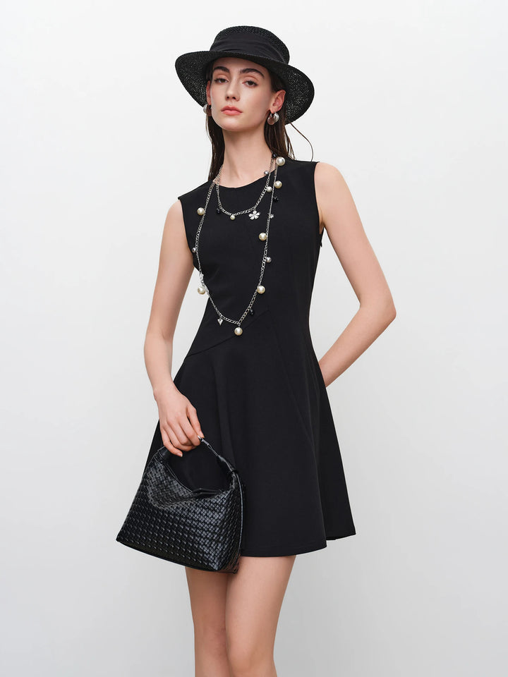 Effortlessly Resplendent Fitted Mini Dress