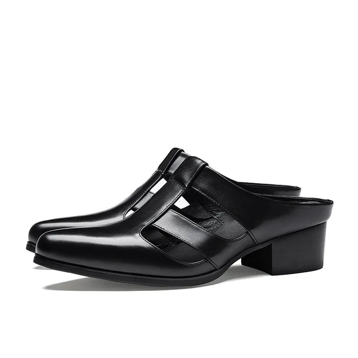 Stylish High Heels Half Slipper