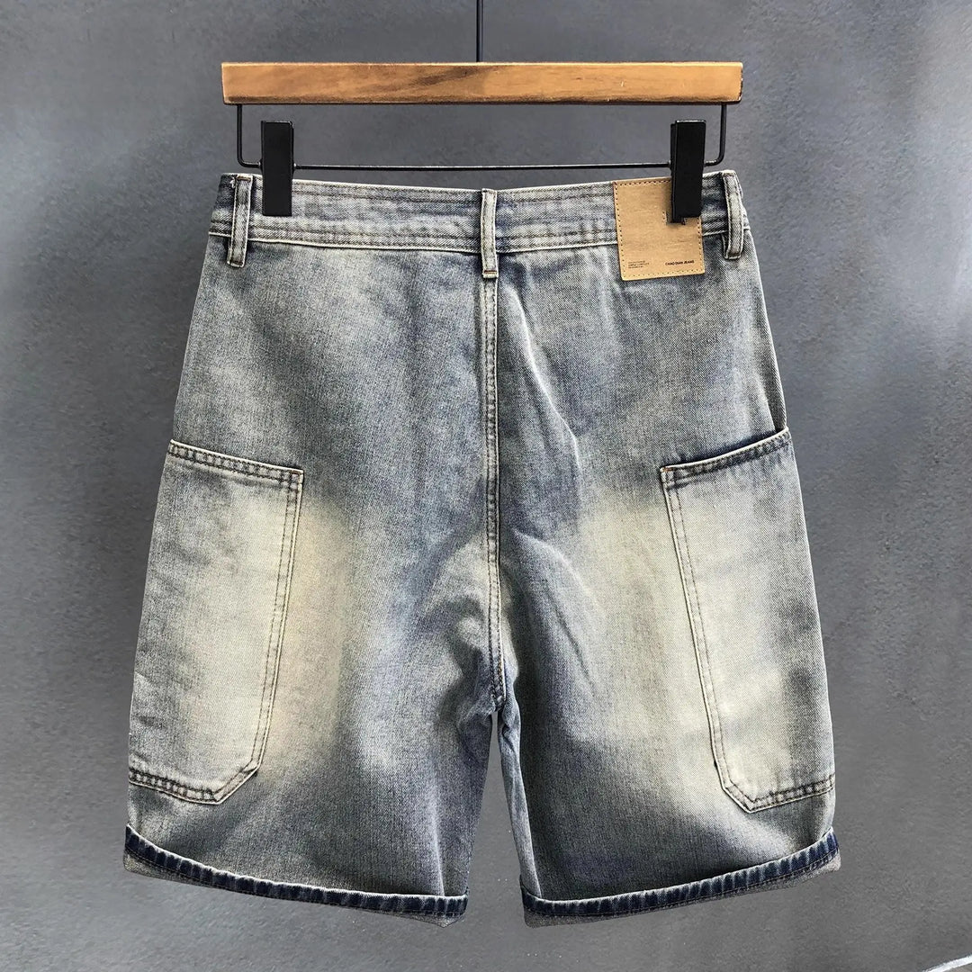 Modern Retro Tooling Denim Shorts
