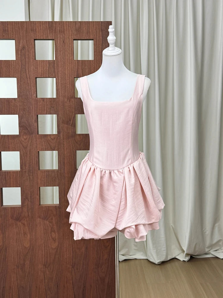 Refined Ruch Ruffle Mini Dress