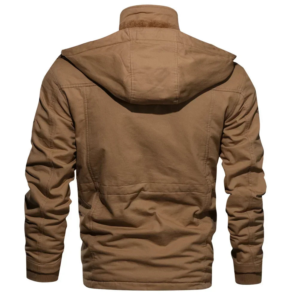 Cotton Plush Tactical Coat