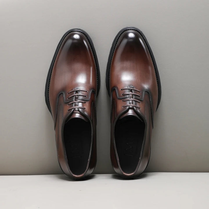 High-end Lace-Up Style Oxford Shoes