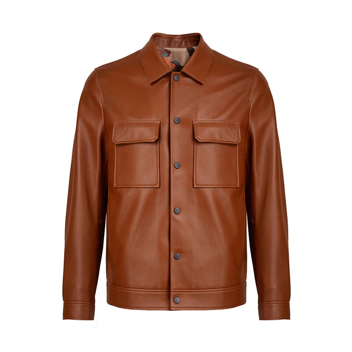 British Fashion Real Leather Jacket