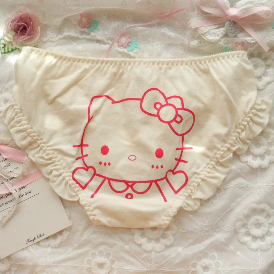 Soft Lace Girl's Ruffle Panties