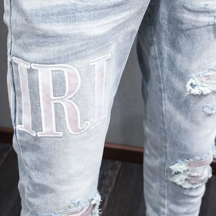 Trendy Hip-hop Jeans Pants