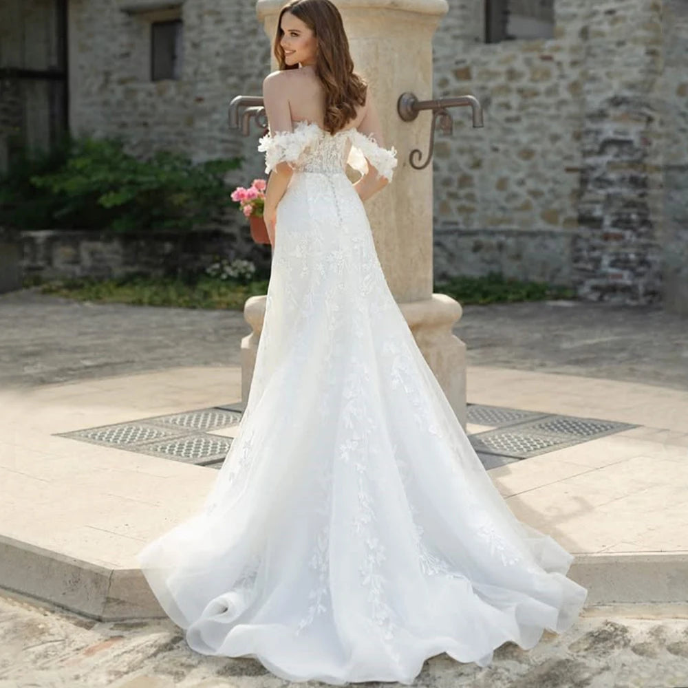 Impeccable Organza Bridal Dress