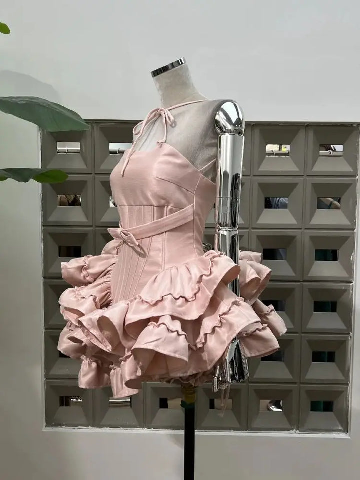Stunning Halter Neck Mini Dress