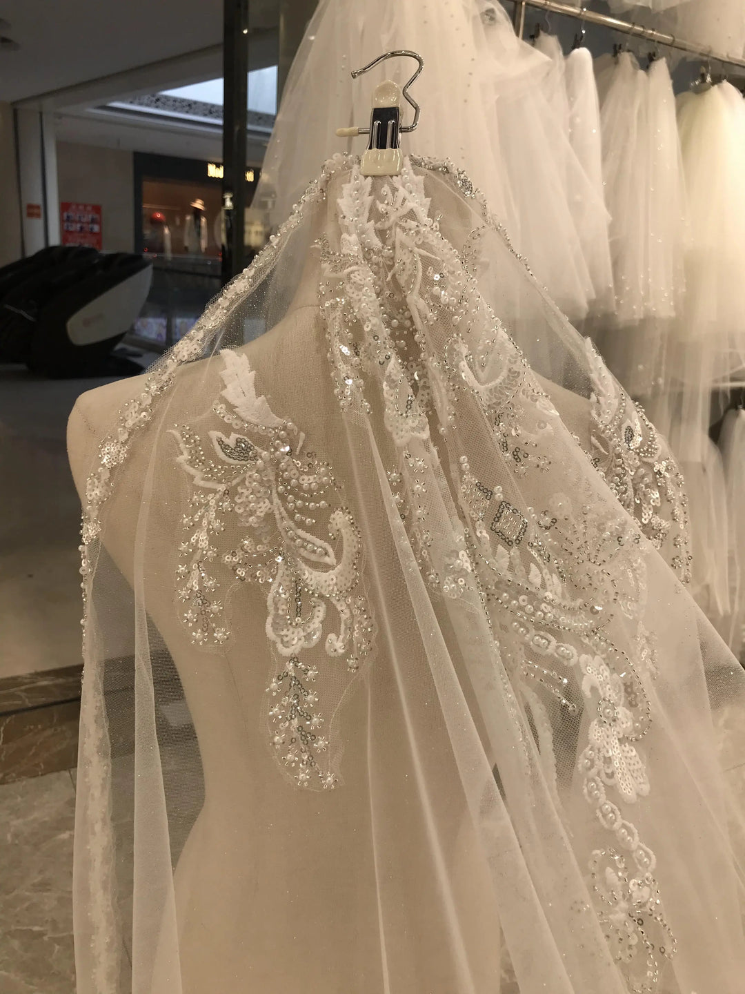 New Vision Long Bridal Veil