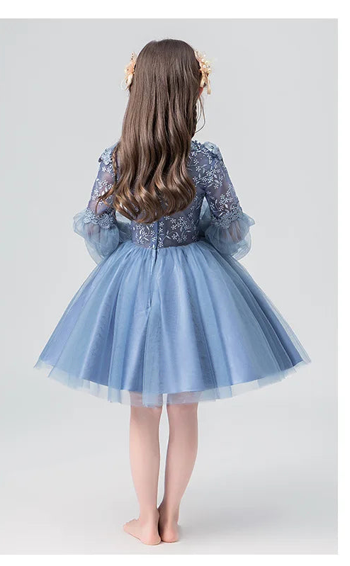 Stunning Long Sleeve Tulle Girl&
