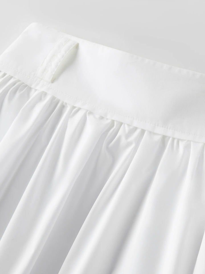 Versatile Mid-High Waist Slimming Skirt