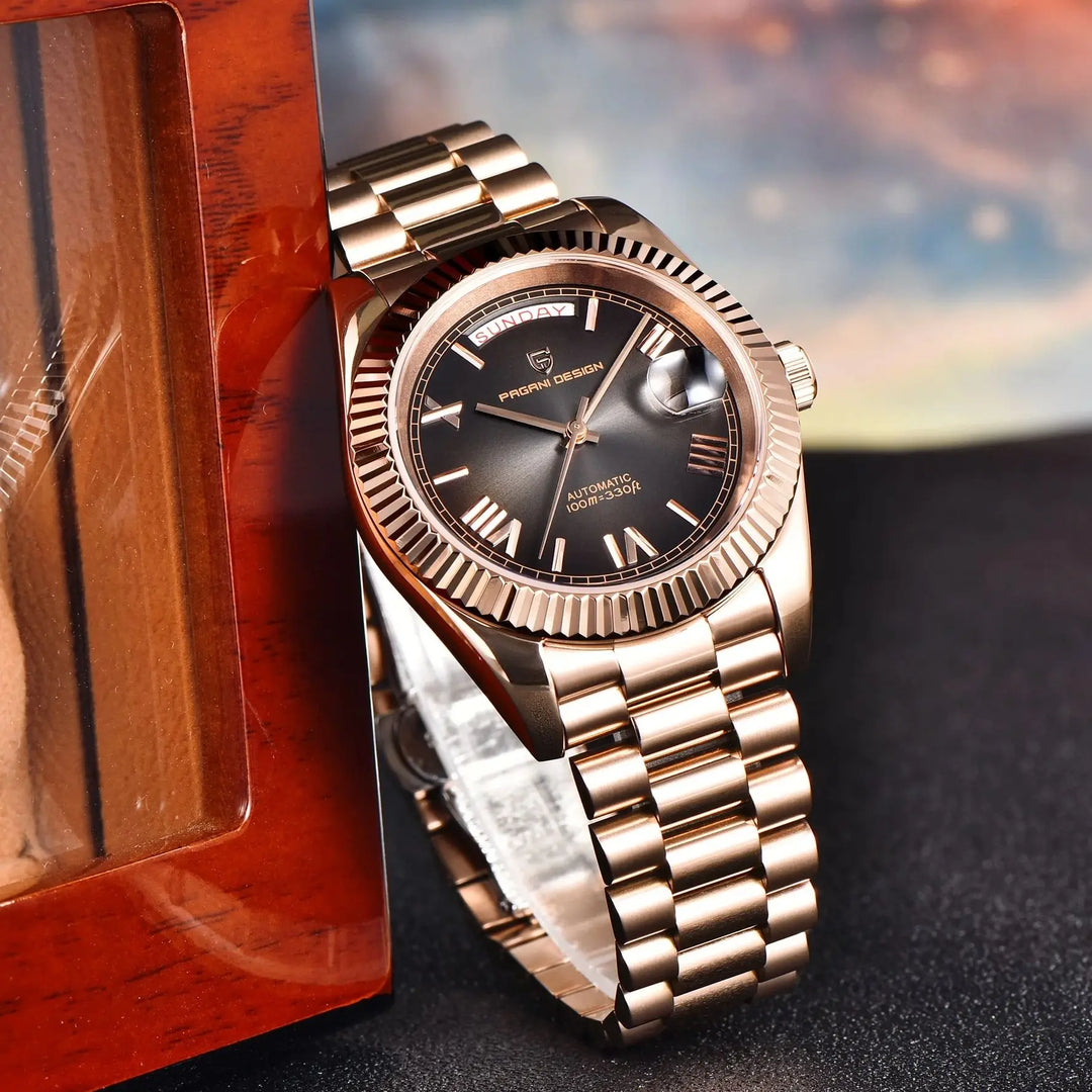 Luxury Automatic Sapphire Glass Watch