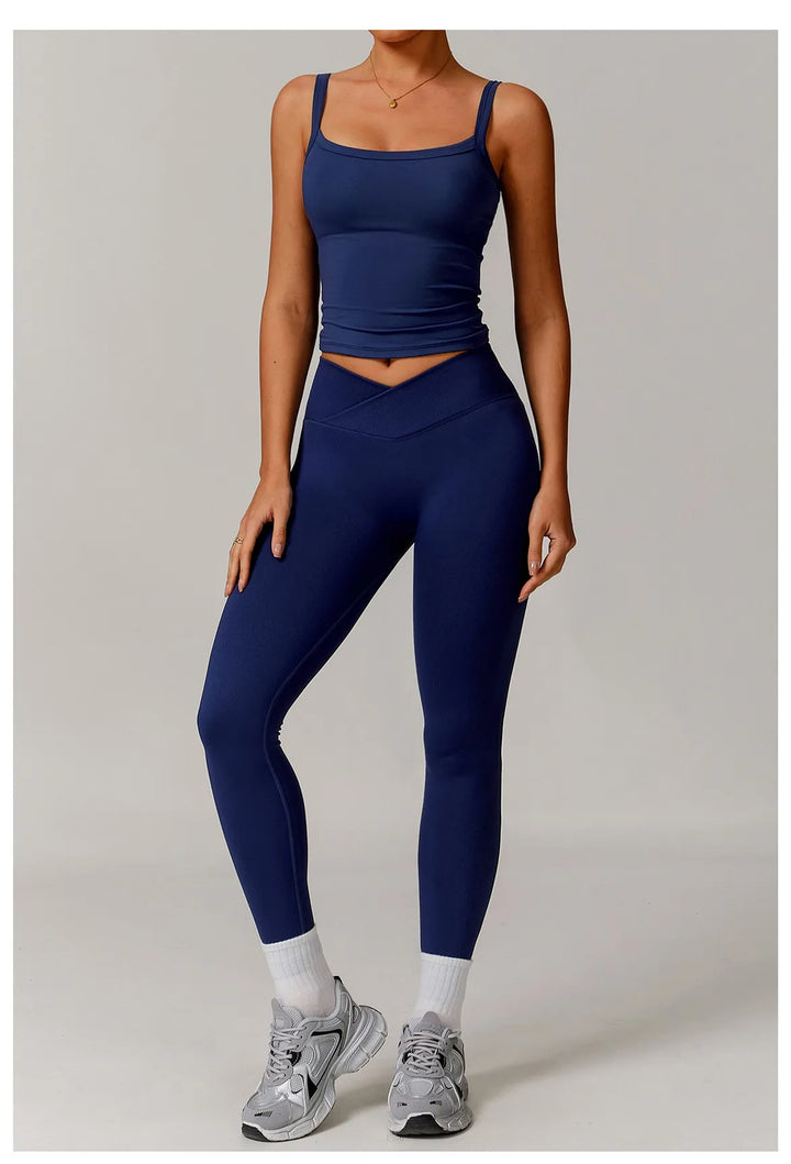 High Waist Fitness Sportswear Set