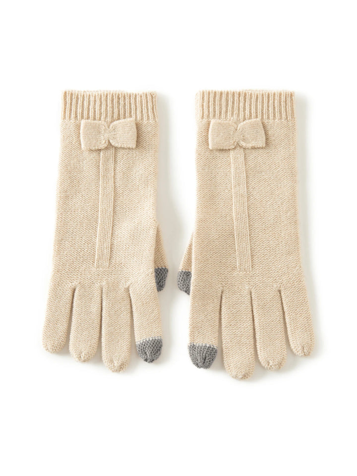 Soft Cashmere Knitted Gloves