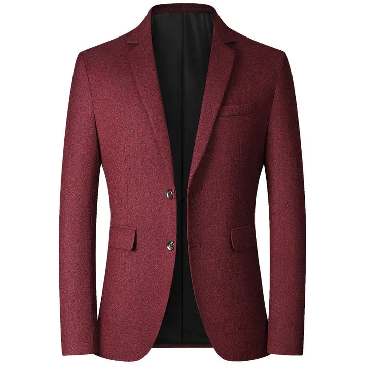 Elegant Turn-Down Collar Blazer