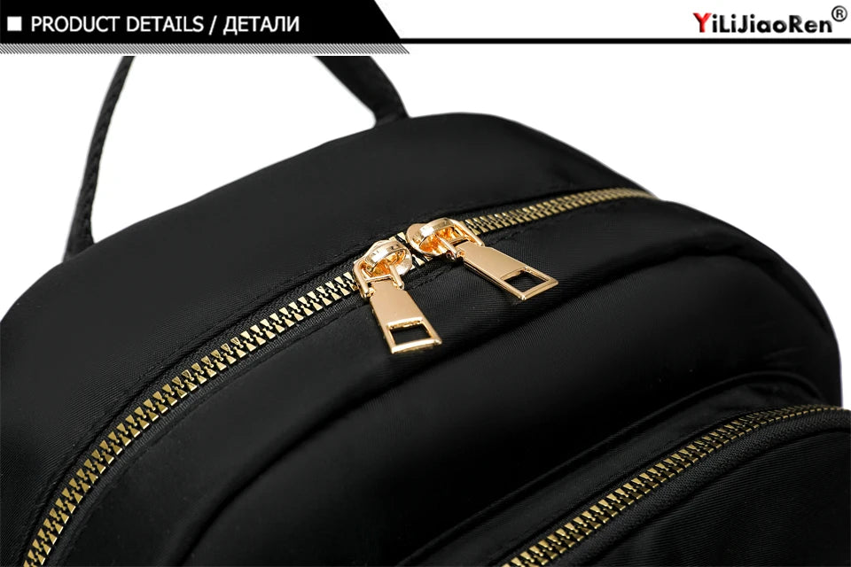 Trendy Lightweight Nylon Backpack