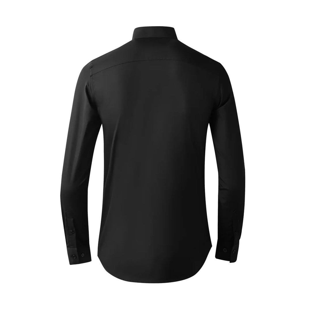 Fashionable Butterfly Logo Slim Fit Shirt