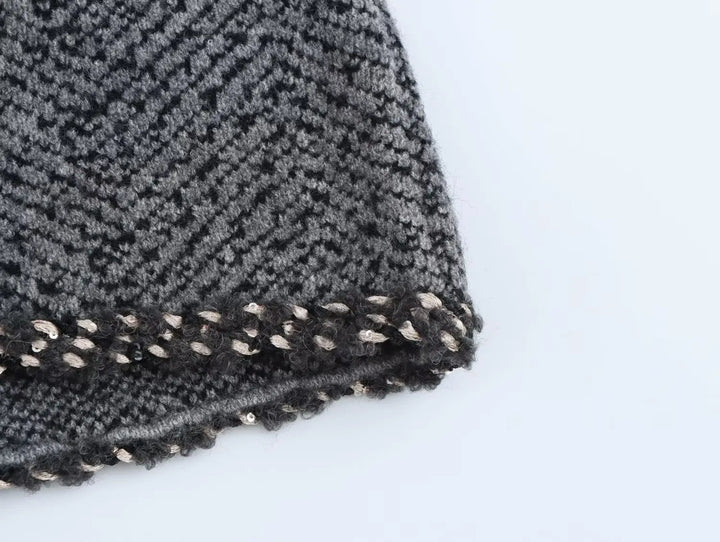 Versatile Loose Lapel Knit Jacket