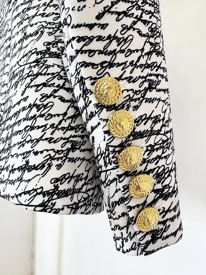 Radiant Printed Blazer Jacket