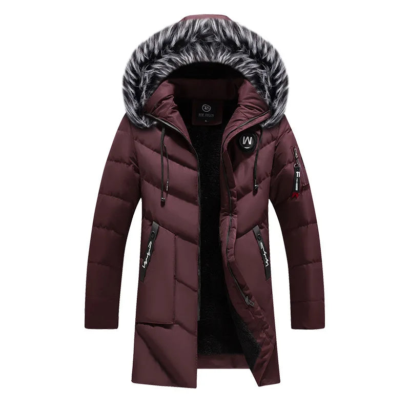 Classic Warm Padded Long Parka
