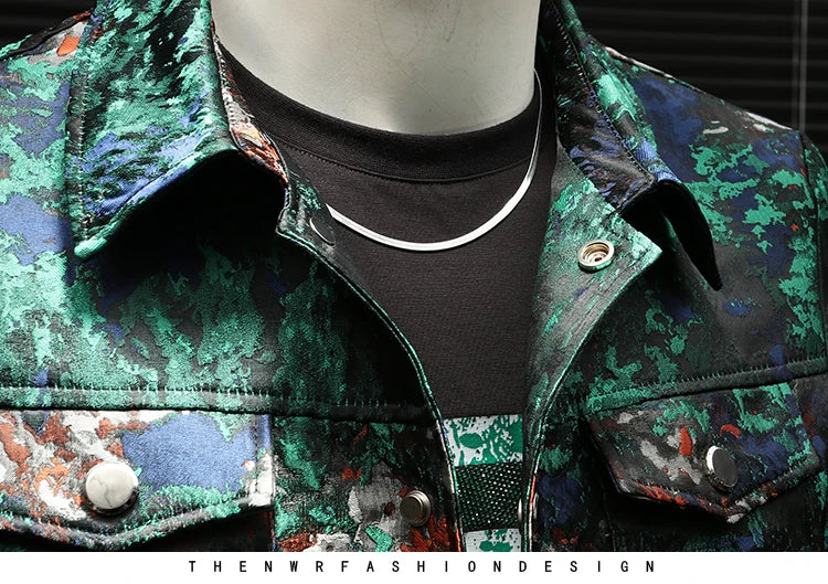 Regal Jacquard Bomber Jacket