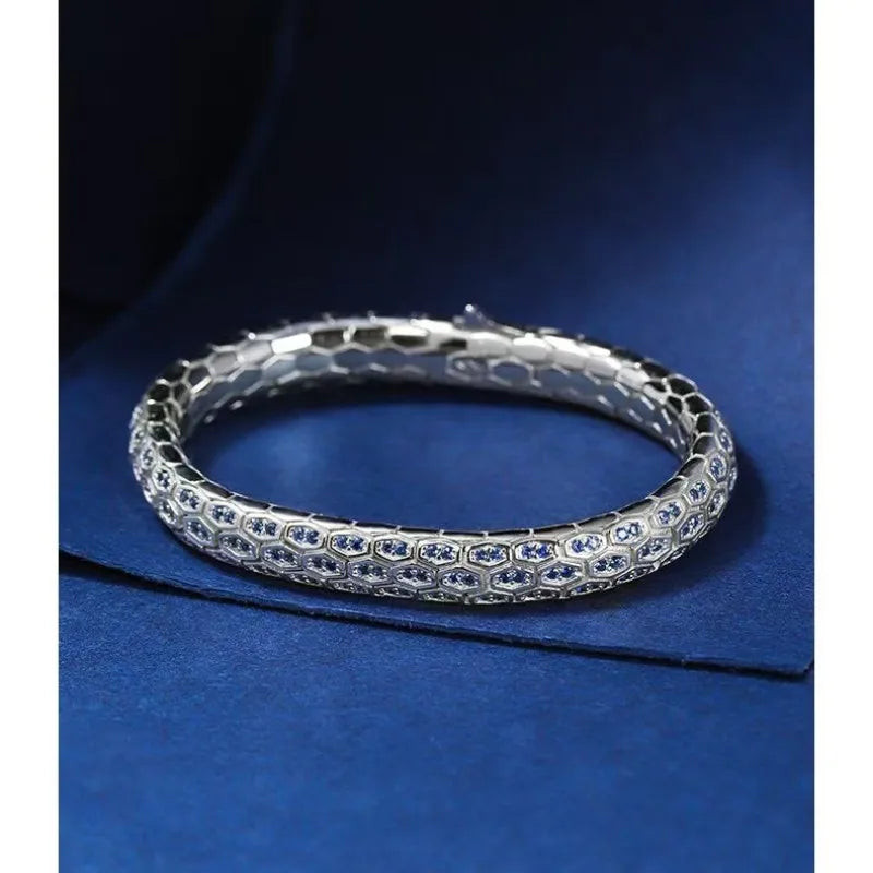 Sophisticated Sterling Silver Bracelet