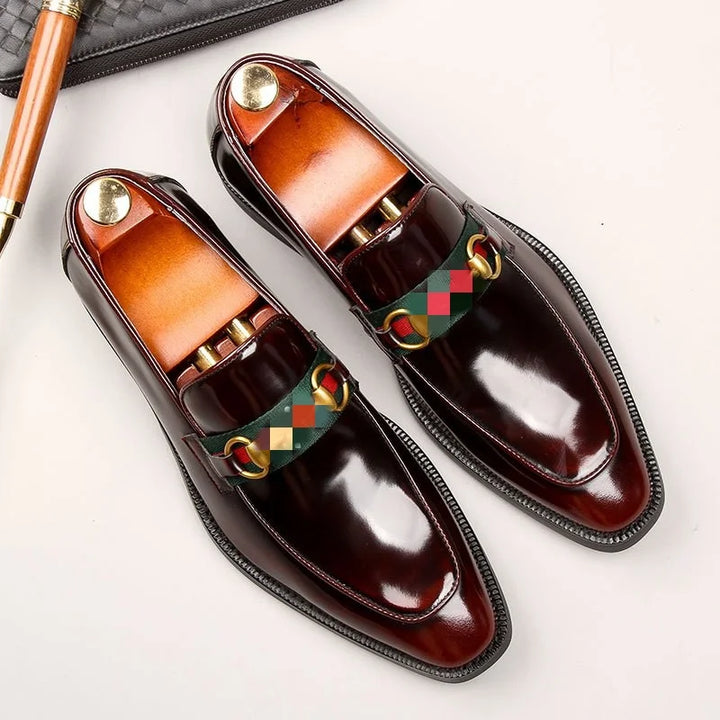 Premium Slip-On Oxford Shoes