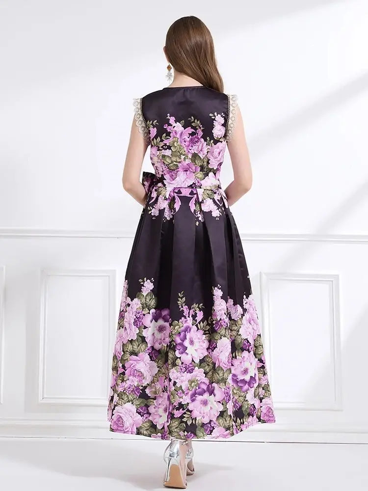 Glamorous Cross V-Neck Wrap Dress