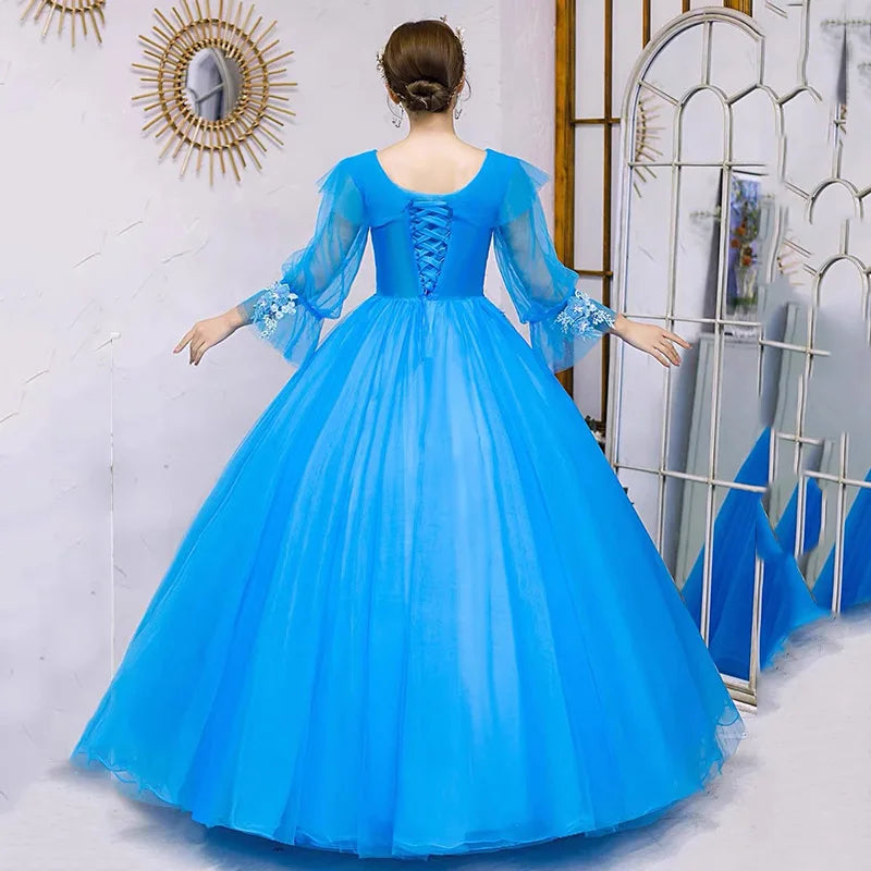 Gorgeous Puff Sleeves Party Ball Gown
