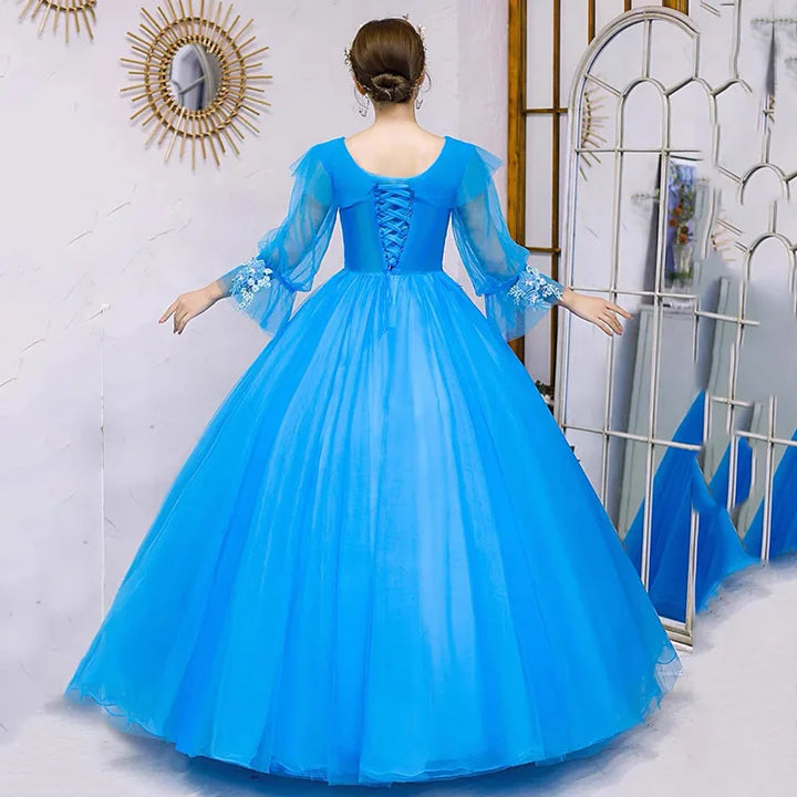 Gorgeous Puff Sleeves Party Ball Gown