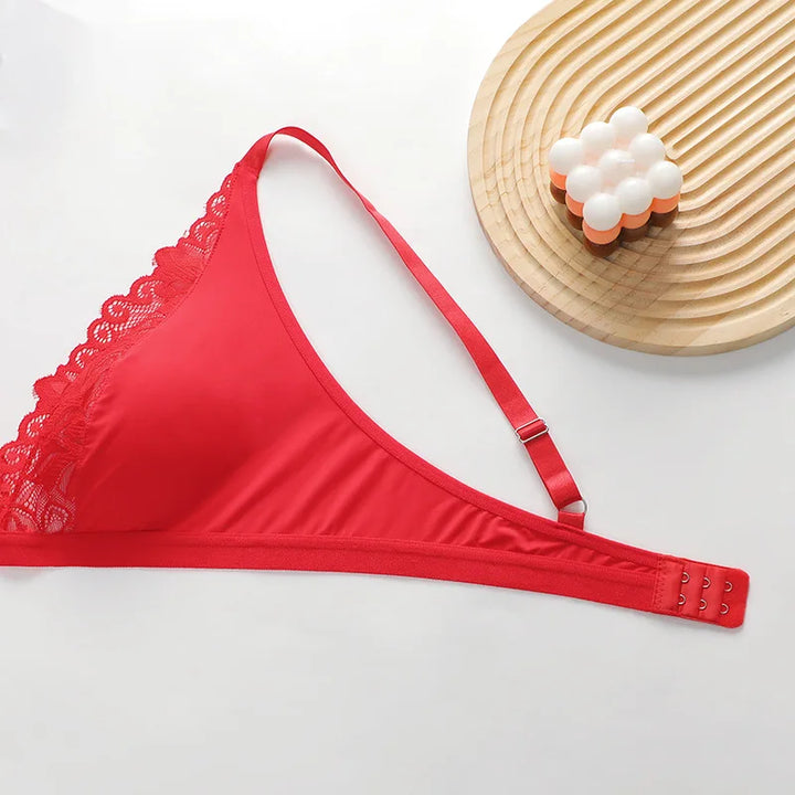 Comfortable French Sheer Plus Size Bra
