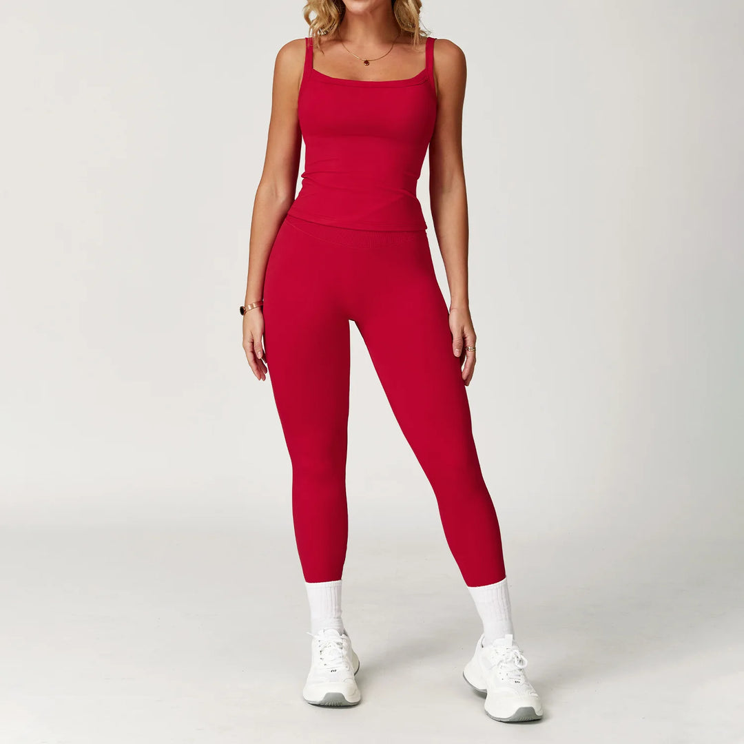 High Waist Fitness Sportswear Set
